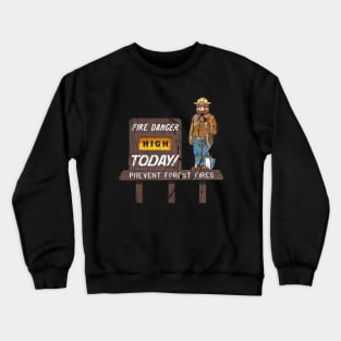 SMOKEY THE BEAR Crewneck Sweatshirt